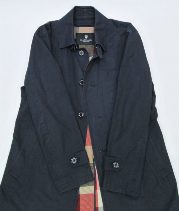 国内正規 BLACK LABEL CRESTBRIDGE チェックライナー付き ステンカラー