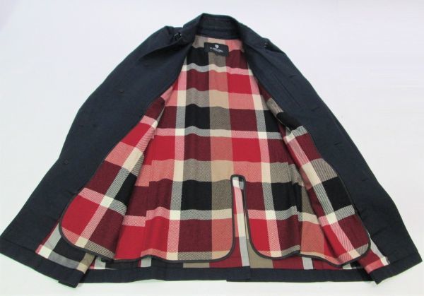 国内正規 BLACK LABEL CRESTBRIDGE チェックライナー付き ステンカラー