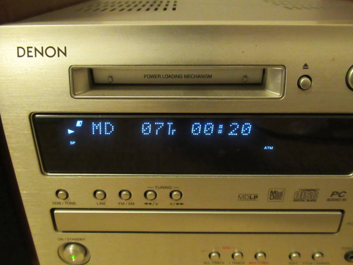 DENON D-MX33MD デノン 木目 Denon | CD コンポ システムコンポ - MD