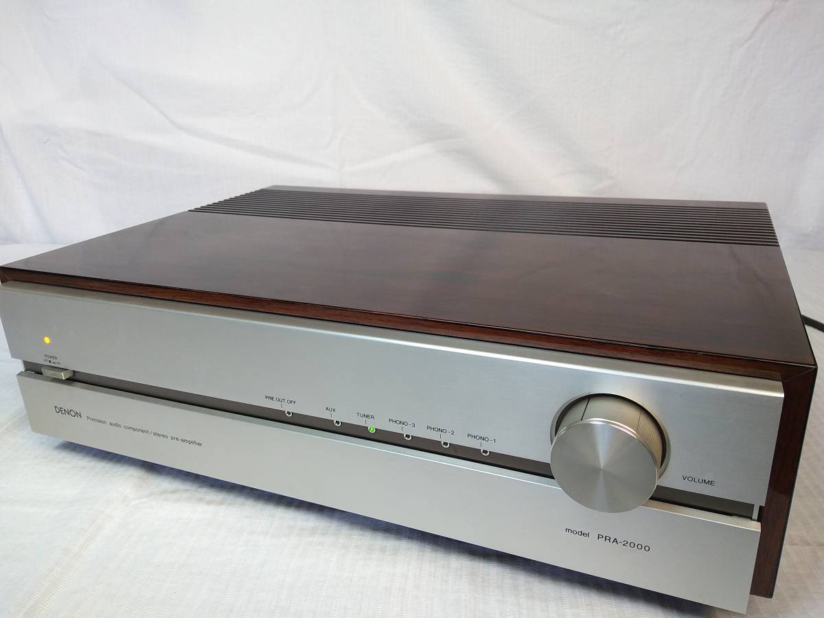 PRA-2000 プリアンプ DENON - デノン TomのブログⅡ PRA-2000の修理 | 完動