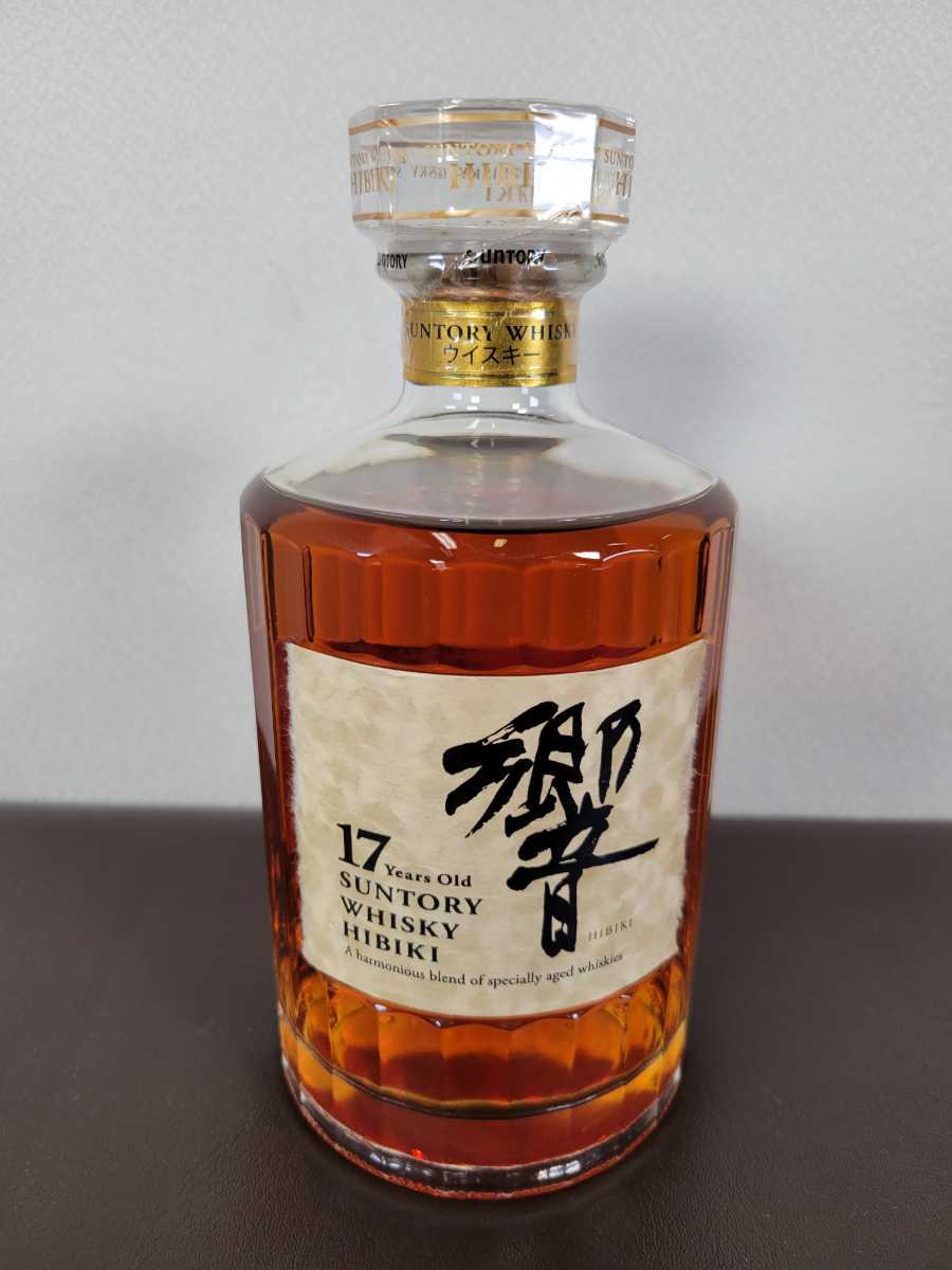 古酒 ○ 響 17年 ○ 裏 / 金 ゴールドラベル ○ サントリー ウイスキー
