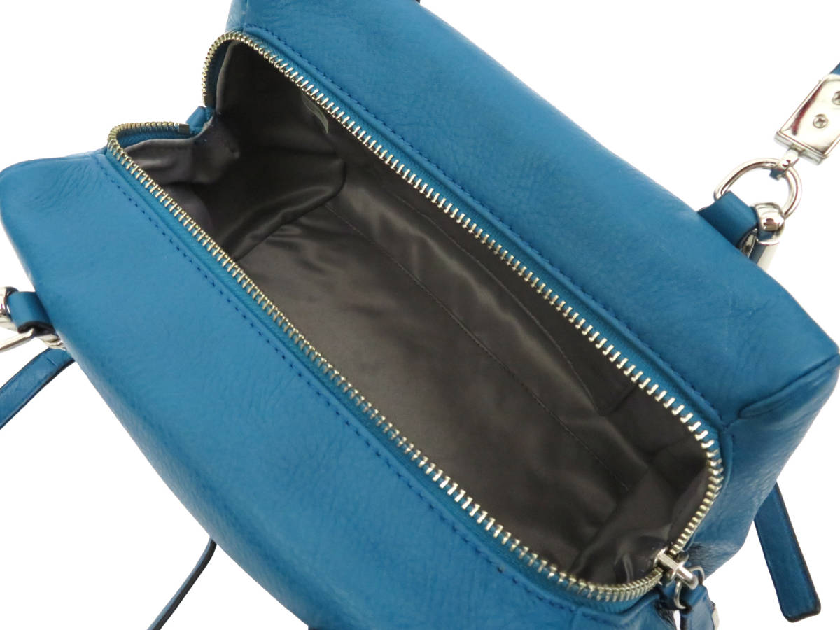 5674 美品 COACH コーチ 本革 オールレザー 2WAY ハンドバッグ ミニ