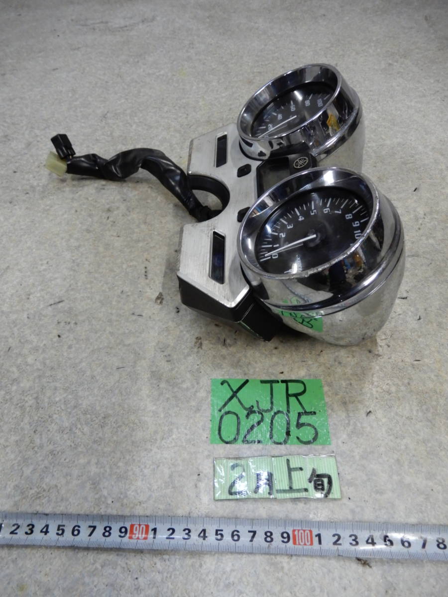 0205 RH02J XJR400 メーター スピードメーター タコメーター 100サイズ
