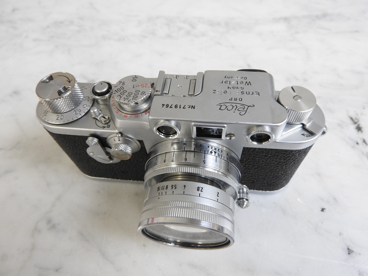 ☆ライカ Leica IIIf ボディ/Summicronズミクロン f 5㎝ 1:2 ☆現状品