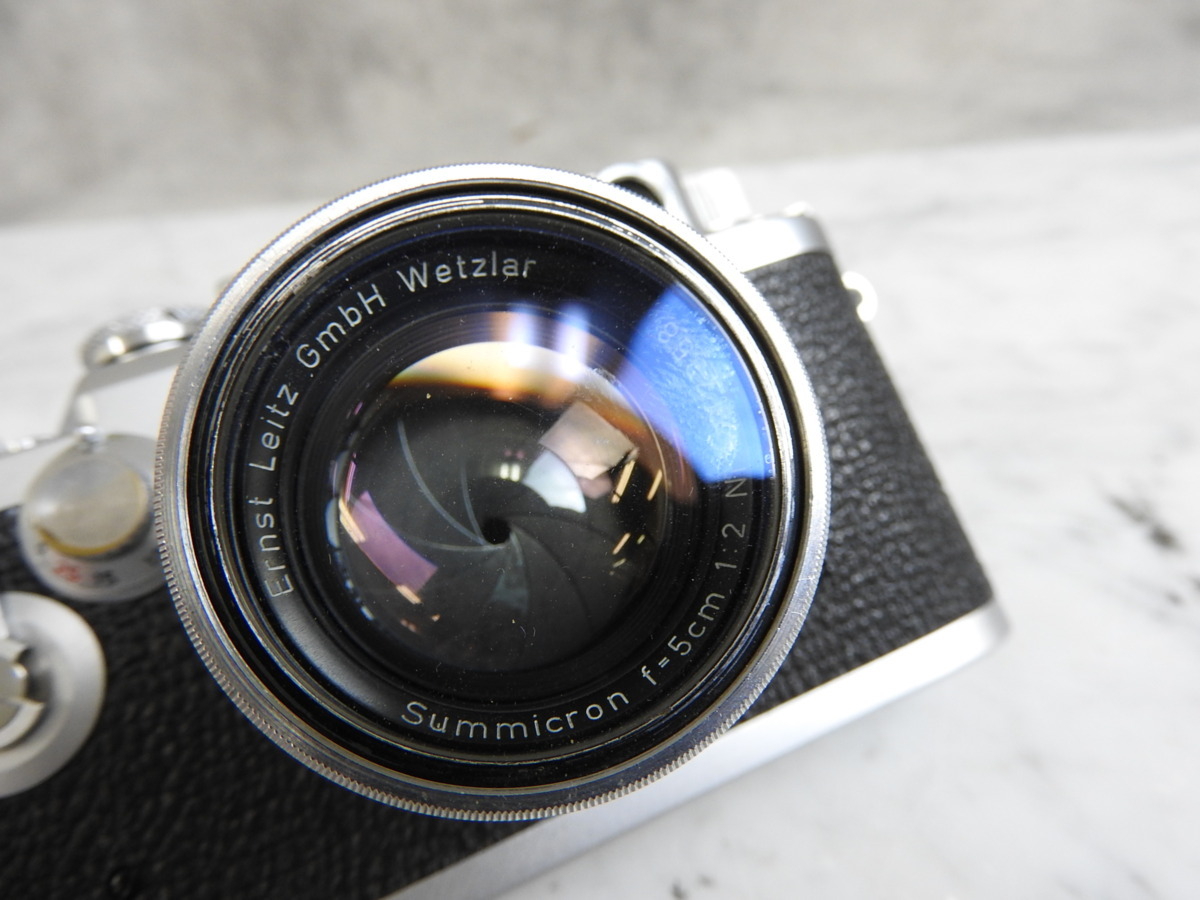 ☆ライカ Leica IIIf ボディ/Summicronズミクロン f 5㎝ 1:2 ☆現状品