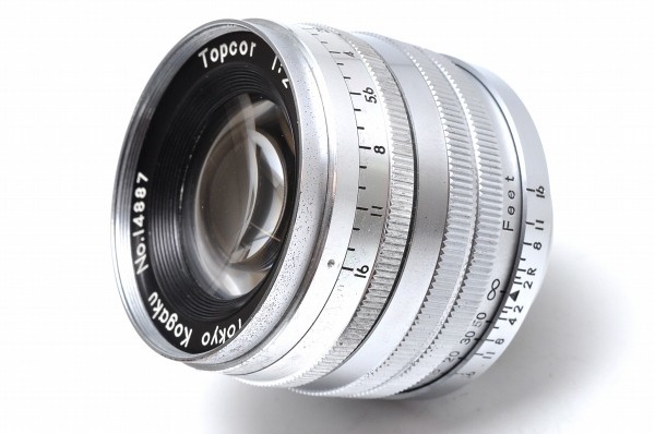 Tokyo Kogaku Topcor 5cm F2 東京光学 トプコール Lマウント L39 JAPAN