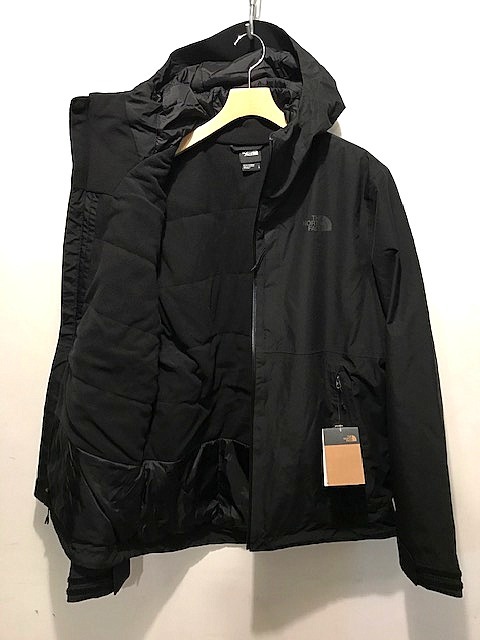 得価，定番 正規品 USA限定 日本未発売 The North Face ノースフェイス フリースライニング インサレーションジャケット シャドウロゴ BLACK US-L(XLサイズ以上)｜売買されたオークション情報、yahooの商品情報 男性用