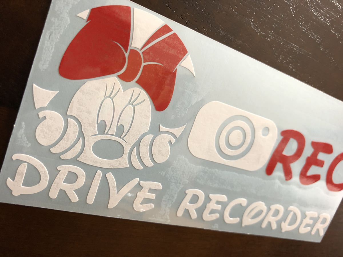 ディズニーrecミニー覗き見ドライブレコーダーステッカー ステッカー デカール 売買されたオークション情報 Yahooの商品情報をアーカイブ公開 オークファン Aucfan Com