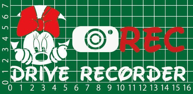 ディズニーrecミニー覗き見ドライブレコーダーステッカー ステッカー デカール 売買されたオークション情報 Yahooの商品情報をアーカイブ公開 オークファン Aucfan Com