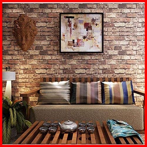 新品♭壁紙シール ウォールステッカー レンガ柄 はがせるタイプ 45cm×10m リフォーム 防水_1