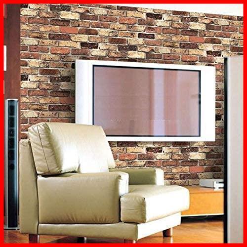 新品♭壁紙シール ウォールステッカー レンガ柄 はがせるタイプ 45cm×10m リフォーム 防水_7