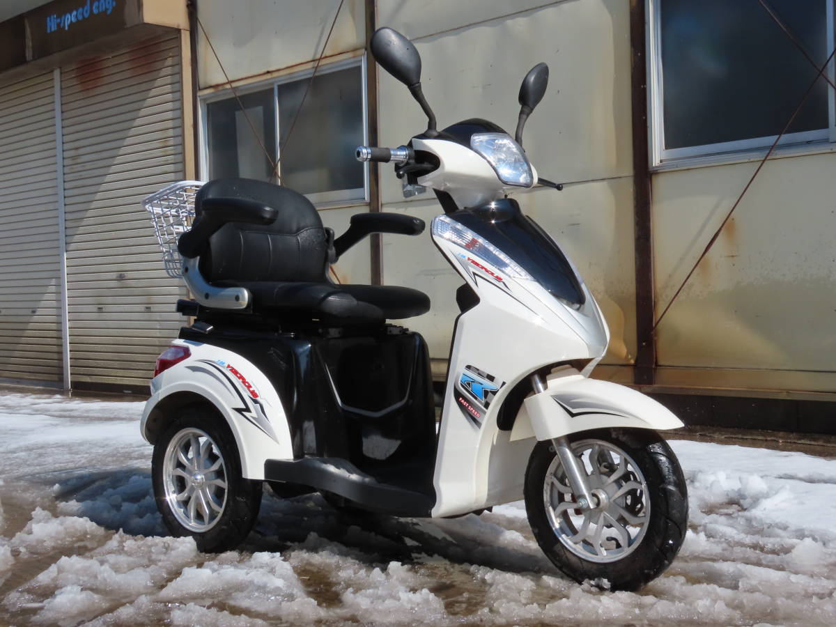 モービルジャパン　電動三輪ミニカー　佐吉　書類あり　鍵あり 千葉 モービルジャパン株式会社 電動三輪ミニカー佐吉 EMS 電動バイク