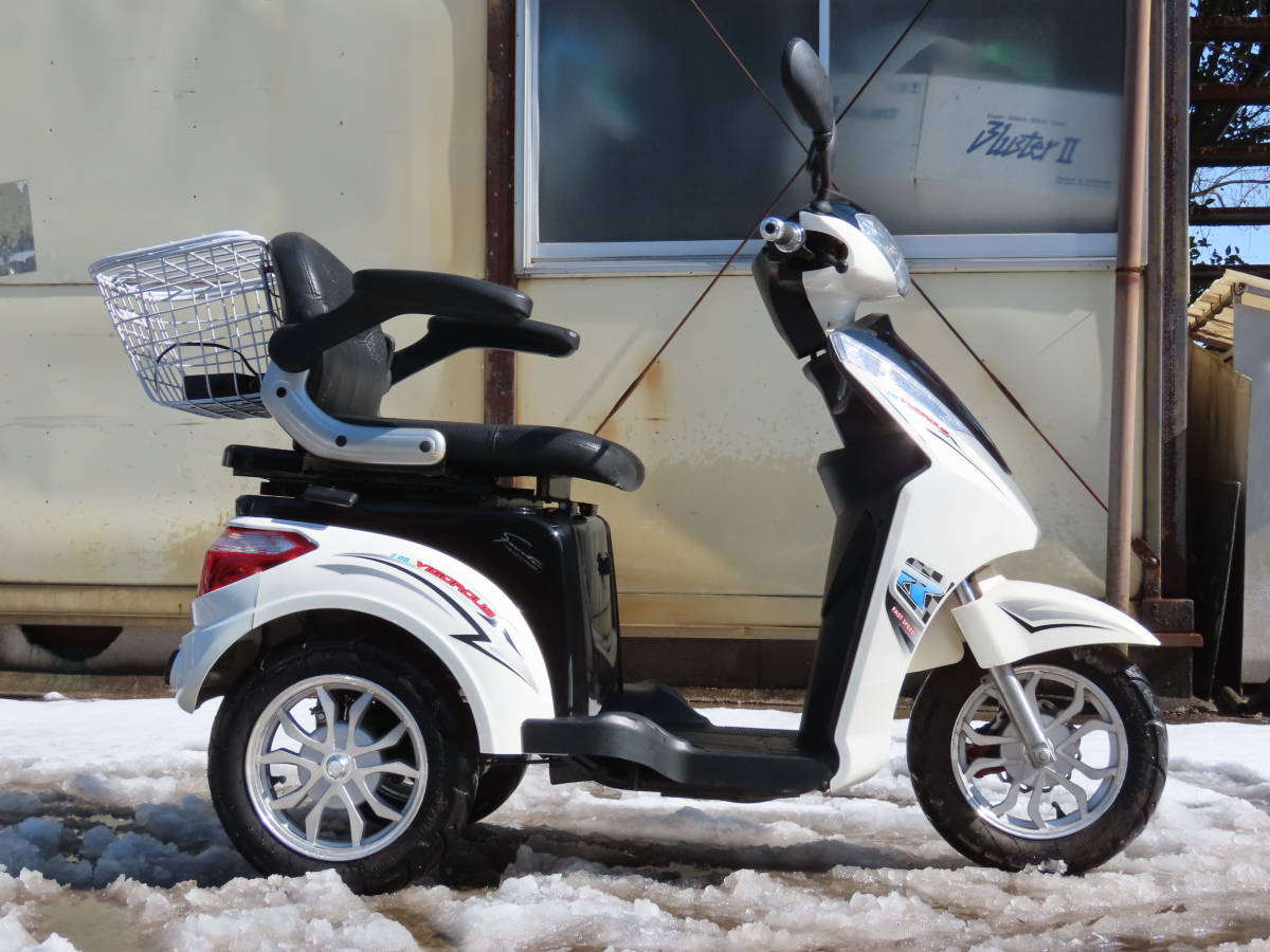 モービルジャパン　電動三輪ミニカー　佐吉　書類あり　鍵あり 千葉 モービルジャパン株式会社 電動三輪ミニカー佐吉 EMS 電動バイク