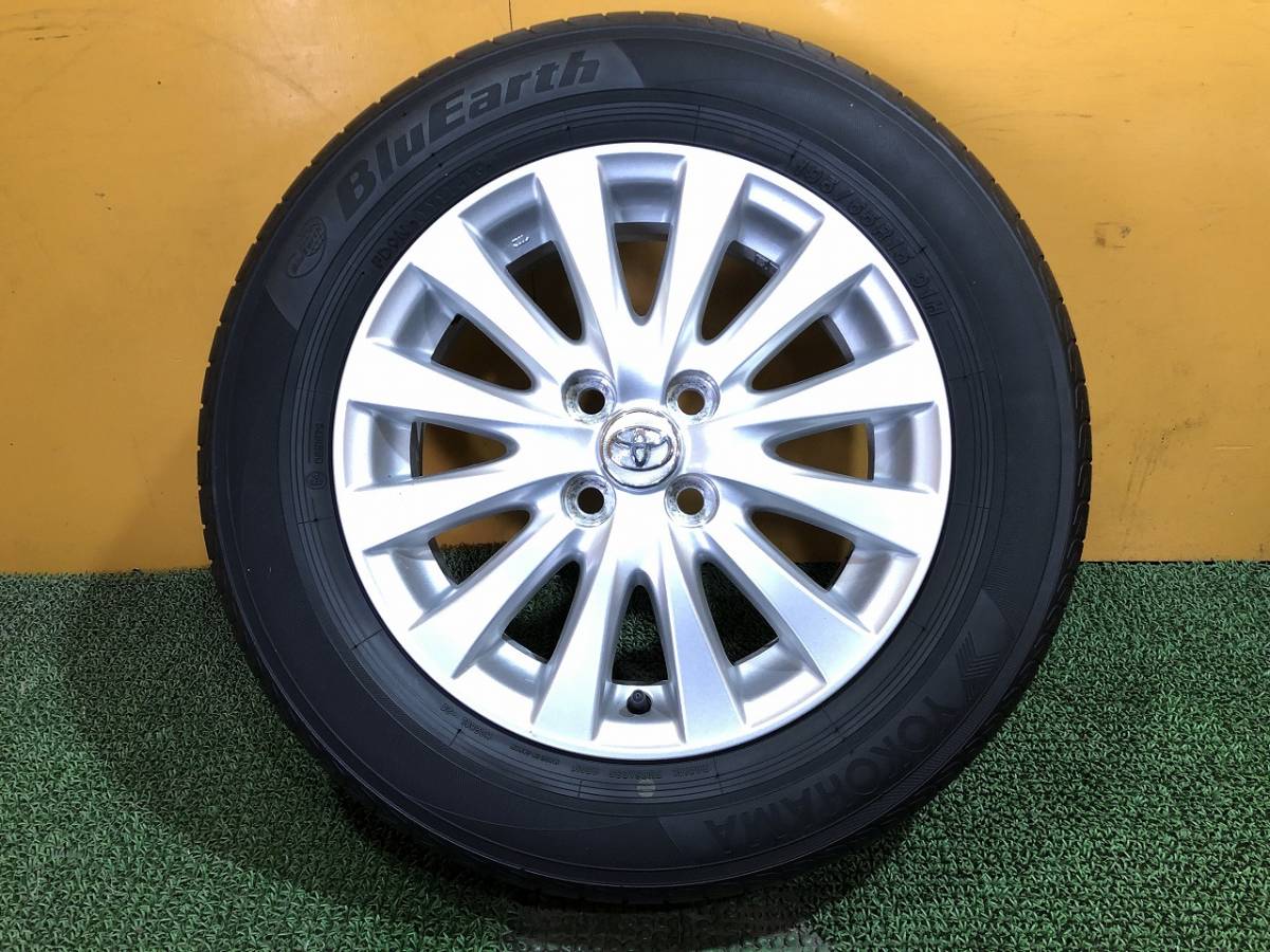 No.695 ヨコハマ ブルーアース 15インチ 195/65R15 トヨタ 14系  