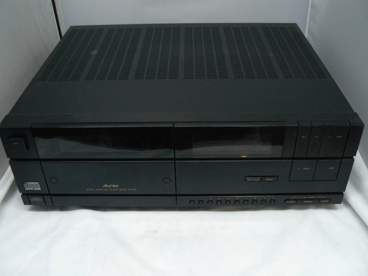 送料込」 AUREX CDプレーヤー XR-Z90 東芝 オーレックス ジャンク（CD 
