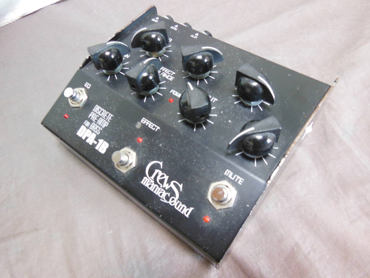 Crews maniac sound DPA-1B ベースプリアンプ