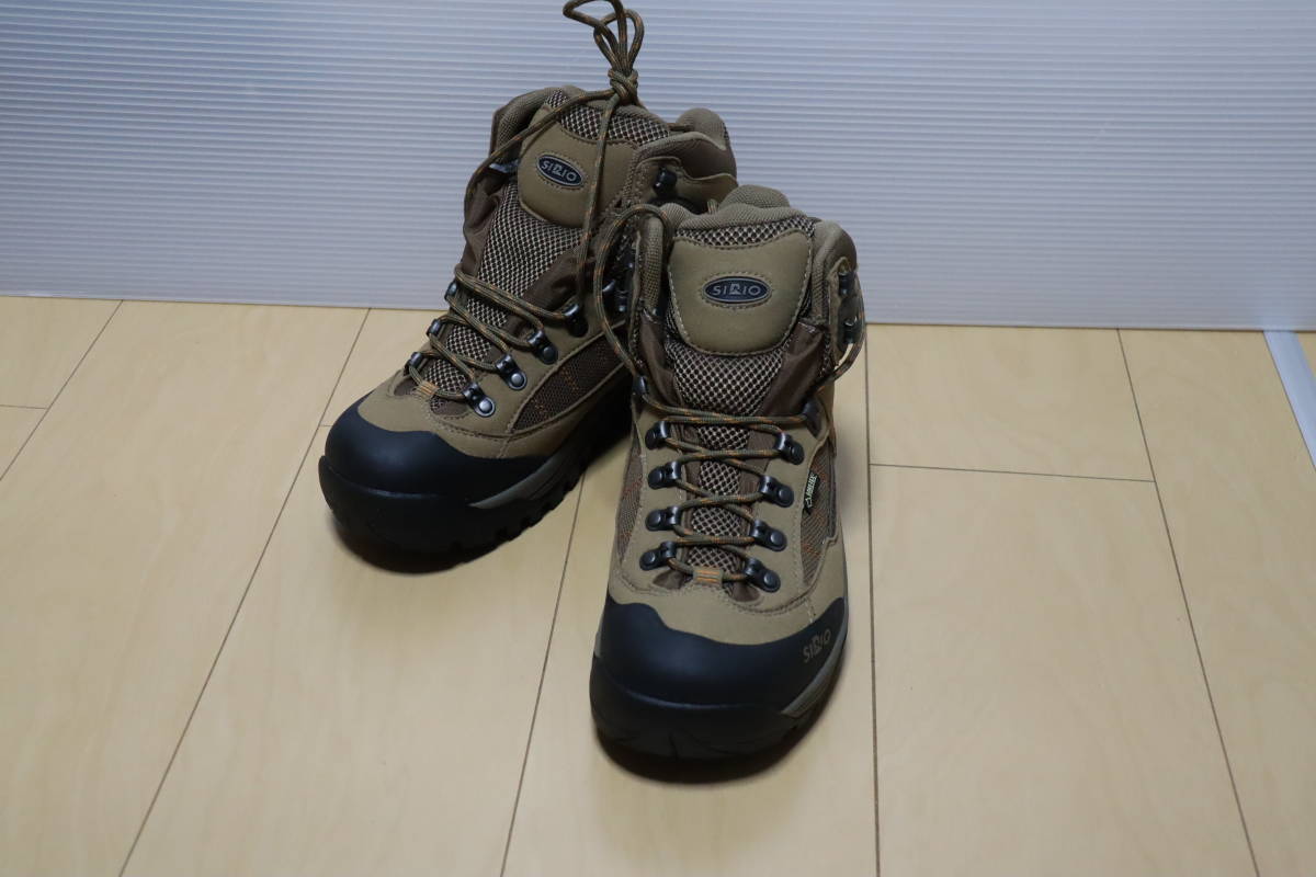 シリオ PF302 - トレッキングシューズ メルカリ 登山靴 25.5cm マロン 