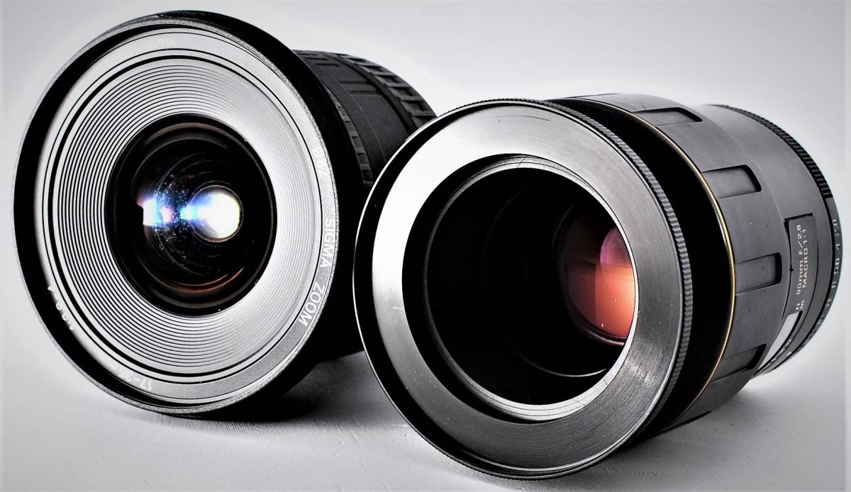 ★ NIKON ニコン F100 + DR-4 + SIGMA 17-35mm D F2.8-4 + TAMRON SP AF MACRO 90mm F2.8 ★ かなり美品 動作品 訳有 ★ 一円出品 送料無料 F100 Nikon ニコン a D800 F-Mount