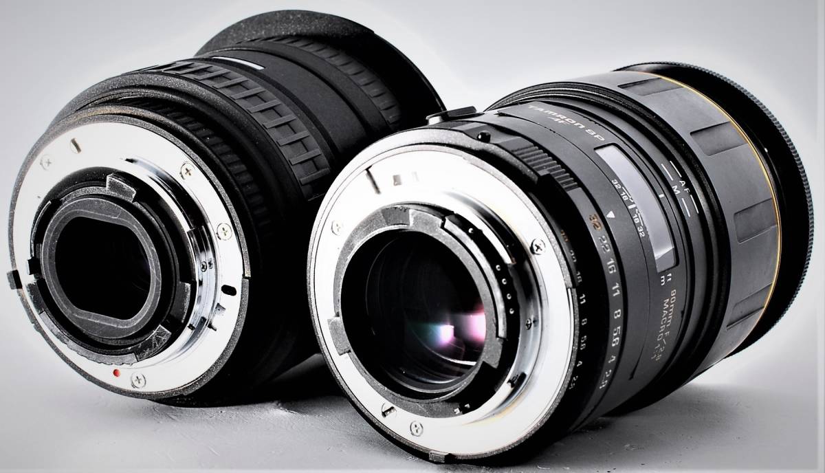 ★ NIKON ニコン F100 + DR-4 + SIGMA 17-35mm D F2.8-4 + TAMRON SP AF MACRO 90mm F2.8 ★ かなり美品 動作品 訳有 ★ 一円出品 送料無料 F100 Nikon ニコン a D800 F-Mount