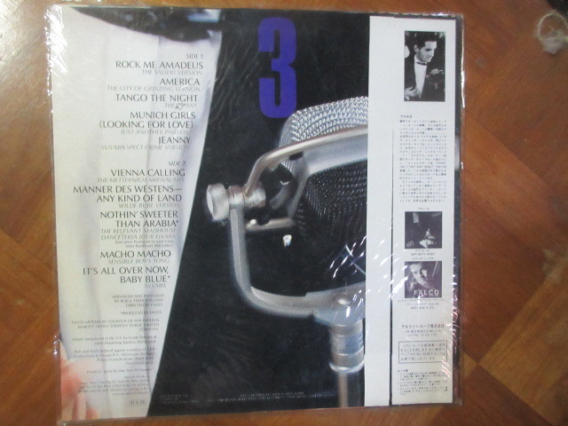 Lp Falco ファルコ Falco 3 ロック ミー アマデウス ディスコ 売買されたオークション情報 Yahooの商品情報をアーカイブ公開 オークファン Aucfan Com