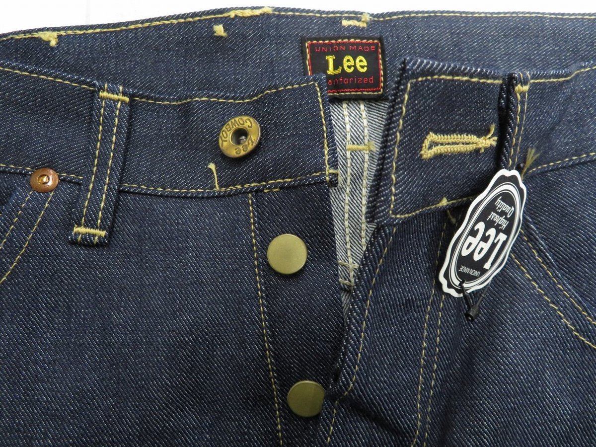 2P9359/新品 ウエアハウス×Lee THE ARCHIVES 101B RIDERS センター赤 