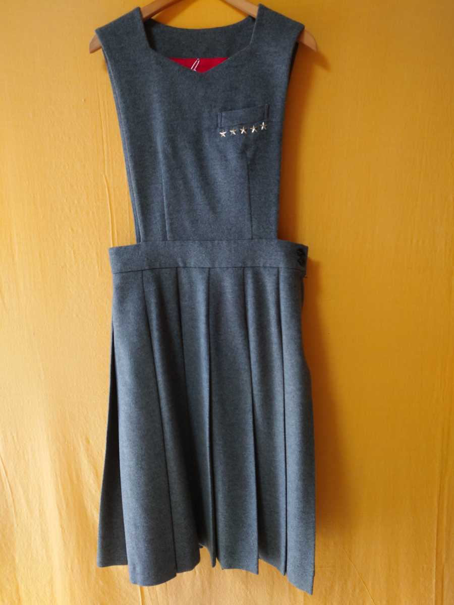 COMME des Comme Garçons Girl プリーツ ジャンパースカート | ブルー