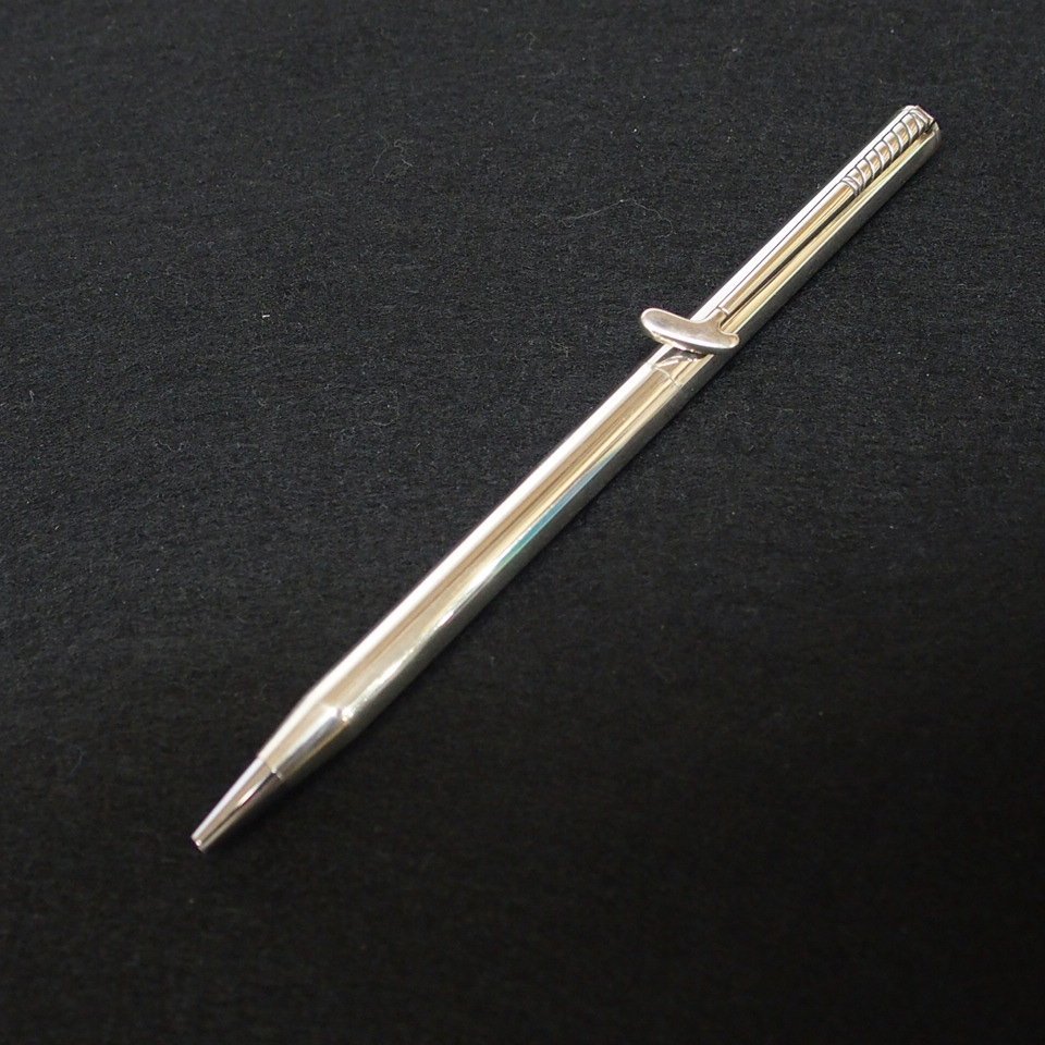 m001 ティファニー ボールペン スターリングシルバー 回転式 Tiffany 