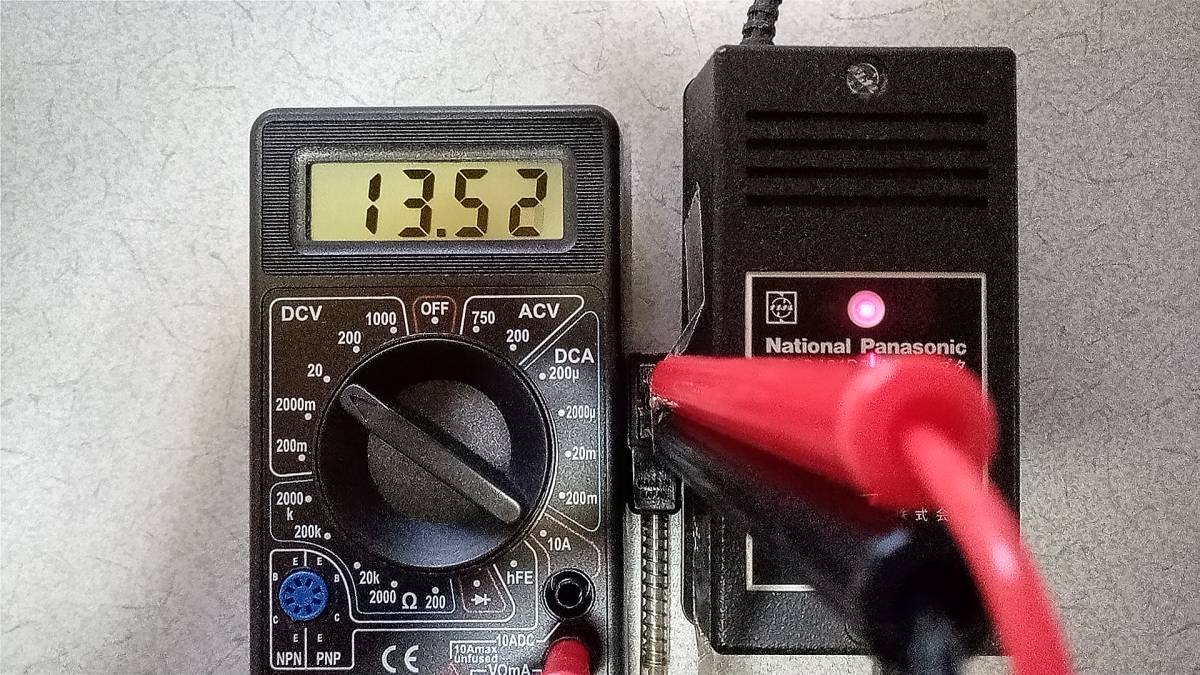 ナショナルパナソニック ACアダプタ RD-9421D ナショナルパナソニック