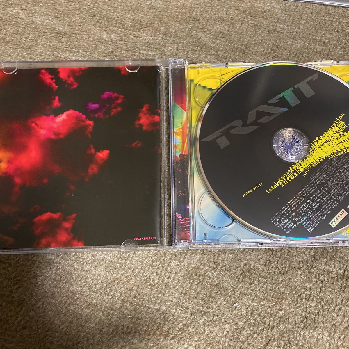 Ratt :infestation ~special edition DVD付 帯付国内盤 ラット ハード 