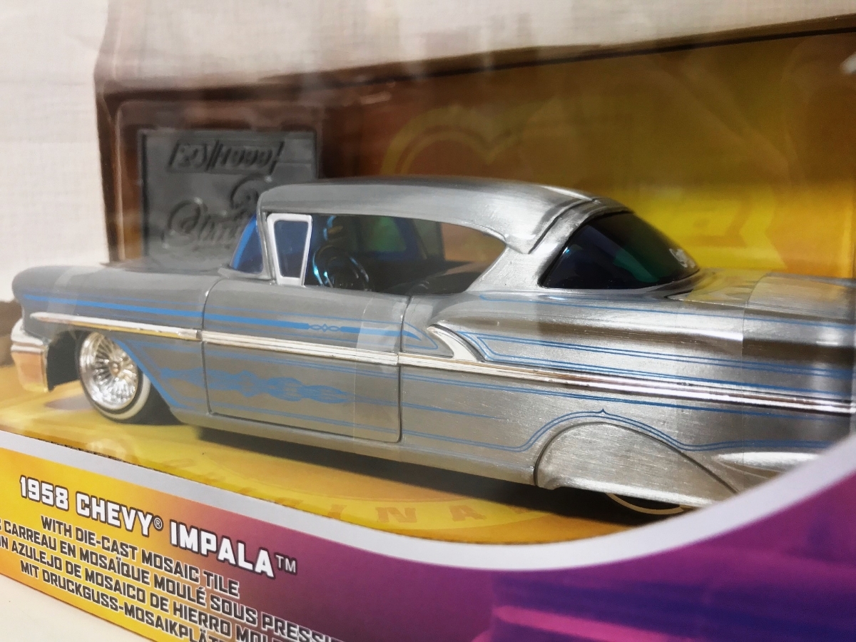 JadaToysジェイダトイズ/'58 Chevyシボレー Impalaインパラ Lowrider