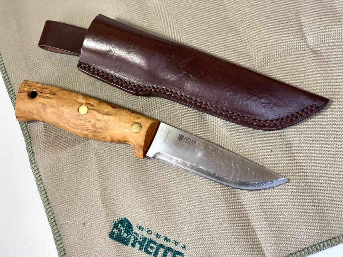 □HELLE Temagami NR300 NORWAY ヘレ テマガミ ステンレスブレード 