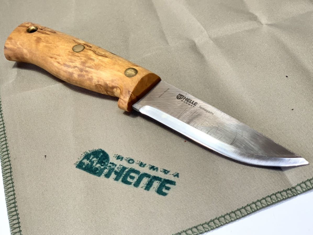 □HELLE Temagami NR300 NORWAY ヘレ テマガミ ステンレスブレード 