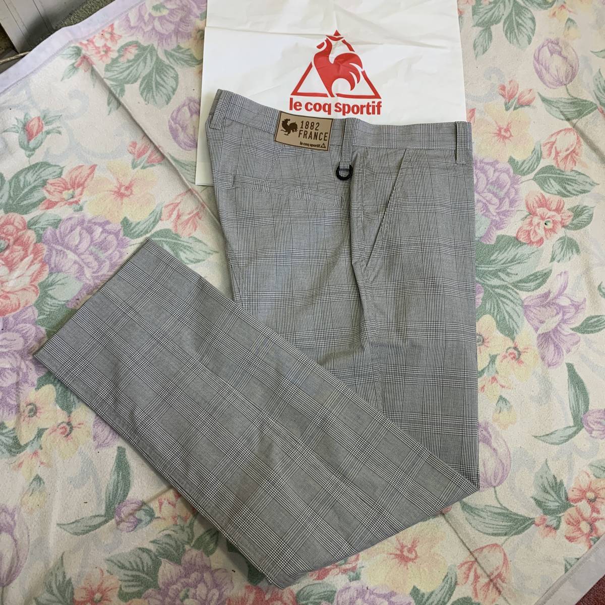 ☆未使用/Wサイズ82～84cm☆Lecoqsportif GOLF/ルコック☆グレン