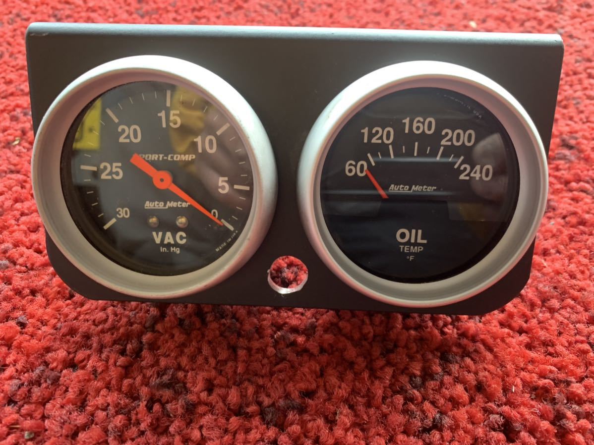 タコメーター Sport-Comp Auto Meter オートメーター 0 x RPM Gauges