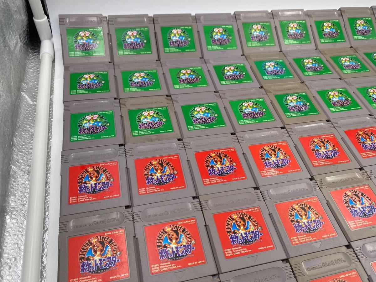 ポケモン GB ゲームボーイ ソフト まとめ売り 赤青緑ピカチュウ金