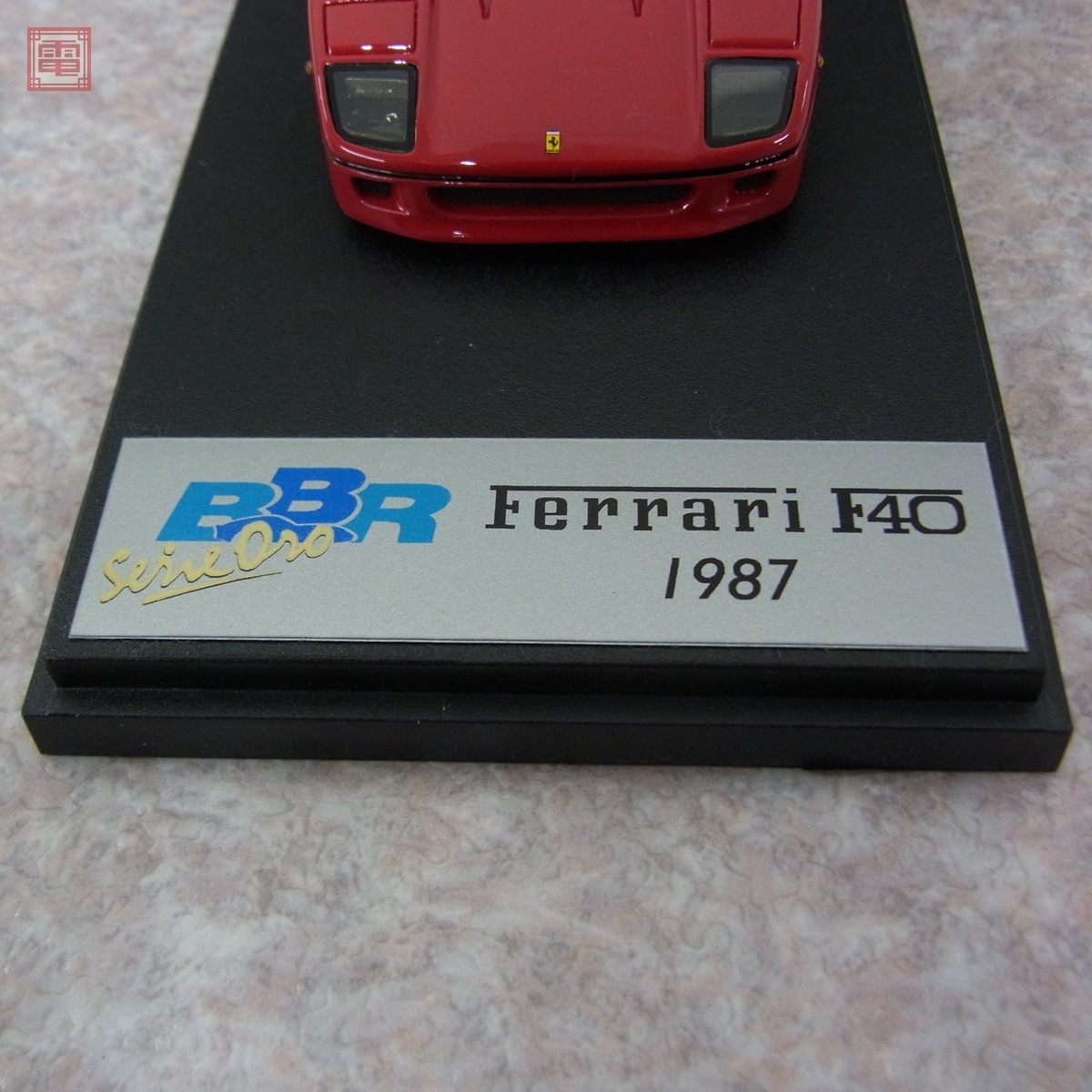 BBR 1/43 フェラーリ F40 ストリート 1987 BG140 レッド FERRARI