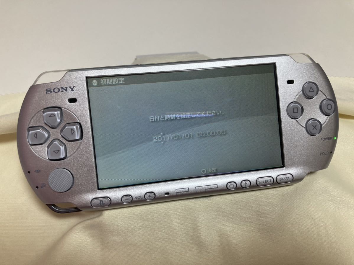 PSP-3000 シルバー 青