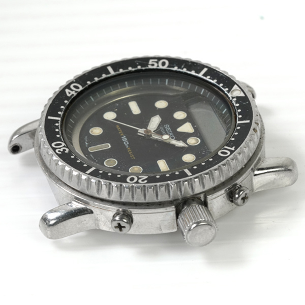 1円〜 希少！ 腕時計 SEIKO セイコー ハイブリッドダイバー H558-5000 