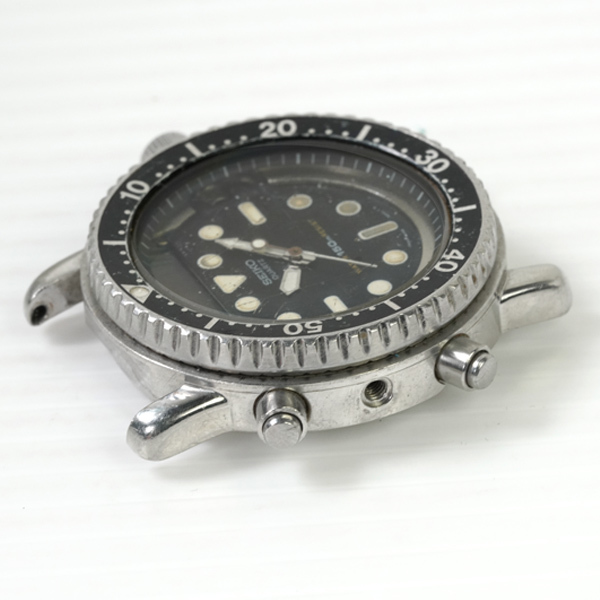 1円〜 希少！ 腕時計 SEIKO セイコー ハイブリッドダイバー H558-5000 