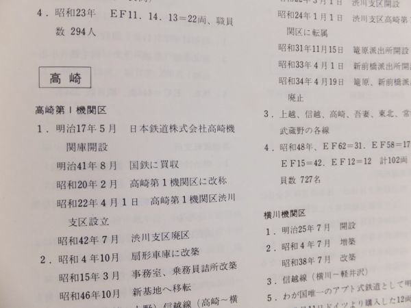 □『全国機関区小史』1975年 国鉄動力車労組全国乗務員会 鉄道資料