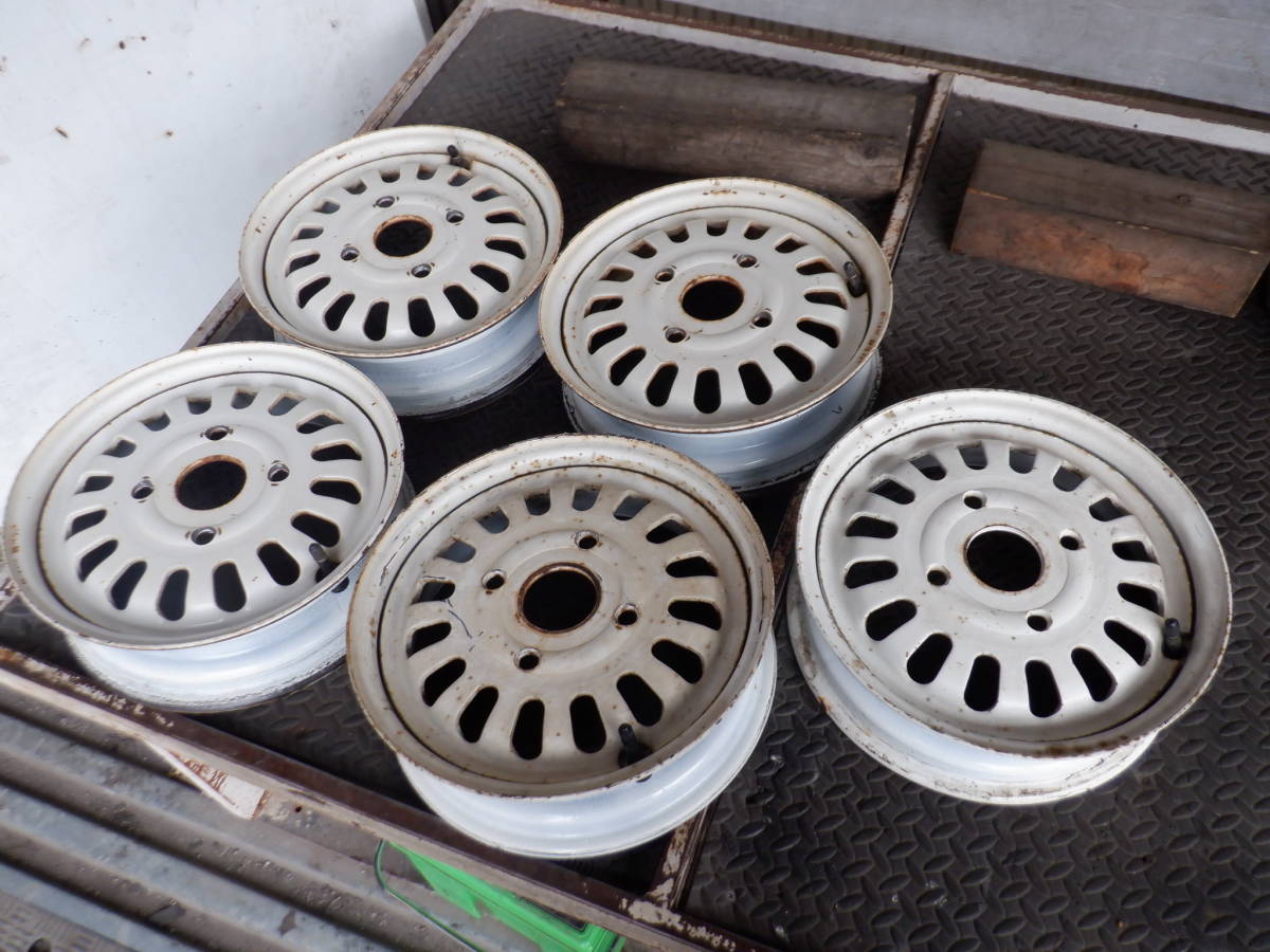 新品，限定セール U42T ミニキャブ ミツビシ 純正 スチール 12x3.50B PCD114.3 4穴 5本セット 補修ベース品/40 20翌 G0216W-1 個宅不可 福通営業所止(純正品)｜売買されたオークション情報、yahooの商品情報をアーカイブ公 4穴