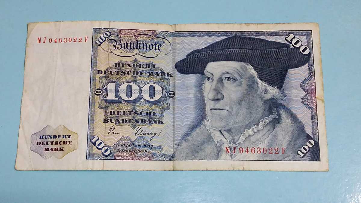 ドイツ 旧紙幣 100マルク(世界)｜売買されたオークション情報、Yahoo