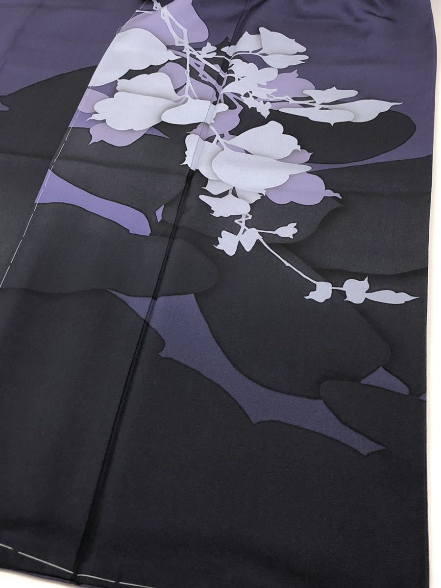 丹下雄介 日展作家 落款入り ローケツ染 訪問着 やまと扱い カラー胴裏