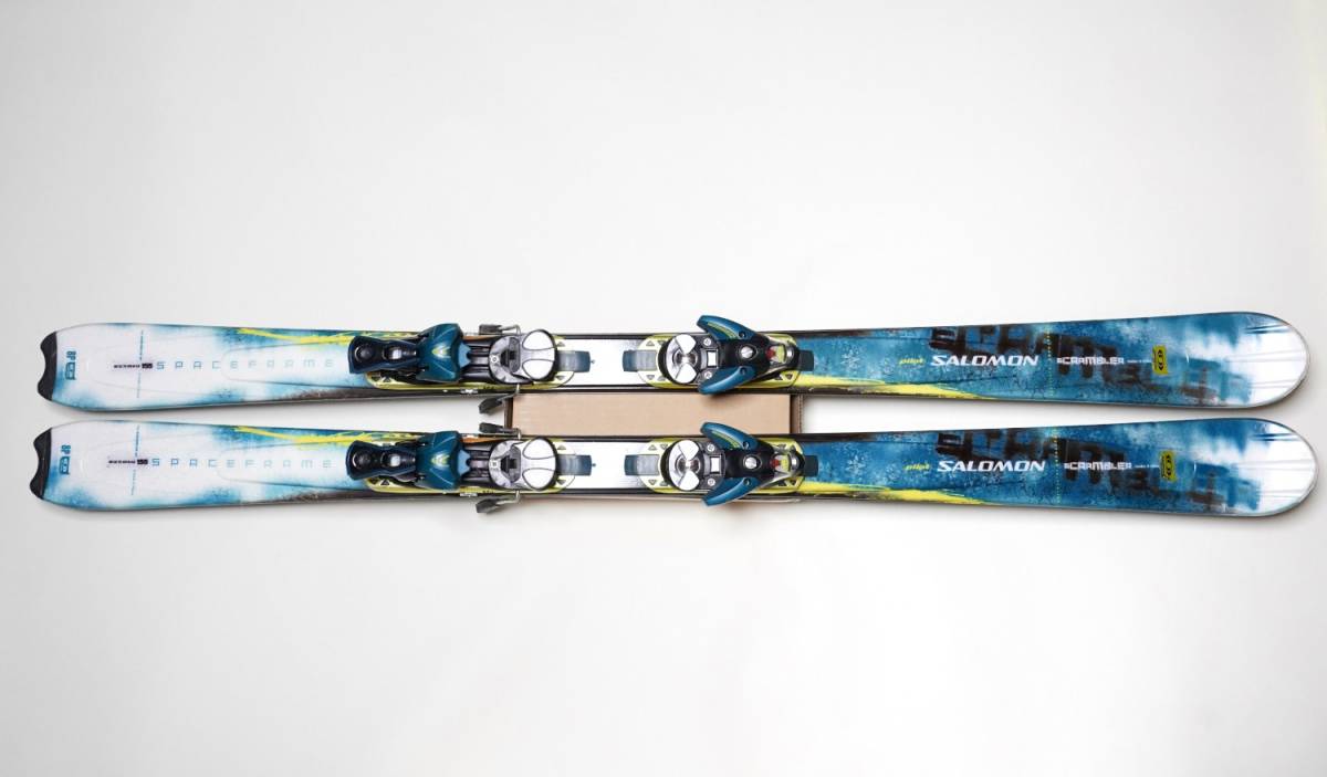 SALOMON 155センチ スキー板 ビンディング付き サロモン（SALOMON