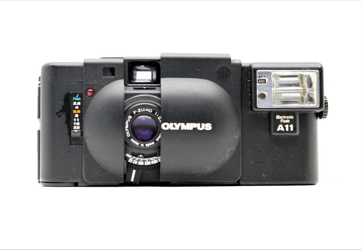 ☆良品☆OLYMPUS オリンパス XA+A11 D.ZUIKO 35mm F3.5人気のXA