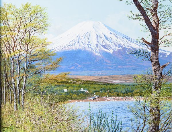 油彩 真作 額装 砂田友治「風景画」油絵・F6号 F6 F6号 Yahoo