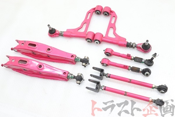 KTS リア V35 車検OK 調整式リアロアアーム 3点セット アーム ピロ 調整式