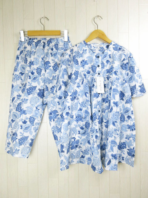 新品未使用] WACOAL パジャマ 上下Mサイズ ブルー （GU - ジーユー  