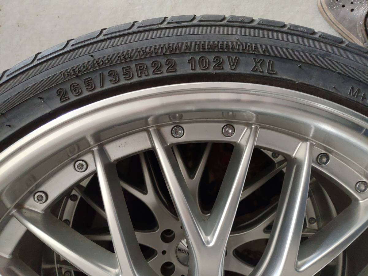 売り切り！！ロクサーニマルチフォルケッタ！ 22インチ9J(22インチ 