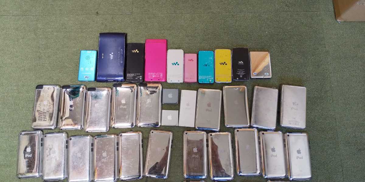 デジタル音楽プレイヤー iPod/WALKMAN/他 計50台 現状品 動作未確認